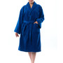 CONVENIENT POCKETS FOR ESSENTIALS: Stay organized and keep your necessities close at hand. This practical cotton robe includes two spacious front hip pockets and one smaller chest pocket, making it as functional as it is comfortable.Alpine Swiss Blair Wom