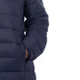 PACKABLE - This packable jacket can be easily folded to fit small spaces for easy storage and travel.Alpine Swiss Eva Womens Down Alternative Puffer Jacket Hooded Light Packable Coat