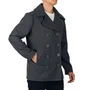 Alpine Swiss Mason Mens Wool Blend Classic Pea Coat Jacket CLASSIC STYLE FOR MODERN LIFE: Embrace a piece of history with the Alpine Swiss Mason Peacoat, a timeless garment inspired by centuries of naval heritage. The classic double-breasted, 8-button des