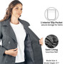 Alpine Swiss Emma Womens Peacoat Jacket Wool Blazer Double Breasted Overcoat Womens peacoat wool blend Pea Coat jacket Blazer Coat wool Fitted tailored classic Double Breasted peacoat overcoat professional business casual office outerwear stylish timeless