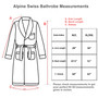Alpine Swiss Aiden Mens Cotton Terry Cloth Bathrobe Shawl Collar Velour Spa Robe bathrobes