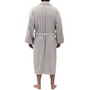 PREMIUM 100% COTTON & RAPID DRYING: Crafted from 100% pure cotton, this highly absorbent bathrobe features an ultra-soft velour outer for a premium touch and a 100% cotton terry interior that quickly wicks away moisture, drying you efficiently like a towe
