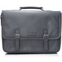 Alpine Swiss Genuine Leather 15.6” Laptop Briefcase Flap Over Messenger Bag Size