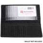 Alpine Swiss Set of 2 Checkbook Plastic Insert 6 Page Card Holder Picture Window UPC