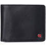 Alpine Swiss RFID Mens Wallet Deluxe Capacity Hybrid Bifold Flipout ID Window Size One Size Soft Nappa Black