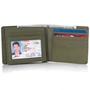Alpine Swiss RFID Mens Wallet Deluxe Capacity Passcase Bifold Two Bill Sections Bifold Wallet Mens Accessories : Small Leather Goods : Bifold Wallets