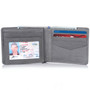 STYLISH - Available in a variety of colors, we have the perfect wallet to match your personal style. Accented with Alpine Swiss round cross logo.Alpine Swiss RFID Mathias Mens Wallet Deluxe Capacity Passcase Bifold With Divided Bill Section Camden Collect