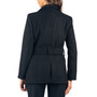 Alpine Swiss Bella Womens Belted Blazer Button Up Wool Coat Funnel Neck Jacket Women's Basic Coat Womens Apparel : Non-Leather Outerwear : Hip Lengths