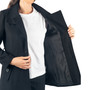 Alpine Swiss Bella Womens Belted Blazer Button Up Wool Coat Funnel Neck Jacket wool-outerwear-coats