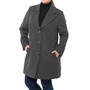 Alpine Swiss Womens Plus Size Wool Overcoat Walking Coat Blazer Pea Coat Jacket Women Overcoat knee length 3/4 length mid thigh Jacket three button Blazer winter over coat long jacket wool blazer parka long jacket dressy coat lapel collar dress coat pea c