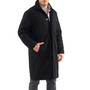 Alpine Swiss Mens Zach Knee Length Jacket Top Coat Trench Wool Blend Overcoat Trench Mens Apparel : Non-Leather Outerwear : Trench Coats