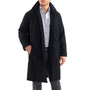 Alpine Swiss Mens Zach Knee Length Jacket Top Coat Trench Wool Blend Overcoat wool-outerwear-coats