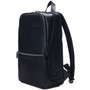 Alpine Swiss Mens Leather Laptop Backpack Travel Daypack Computer Bag Rucksack Size