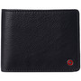 Alpine Swiss Mens Genuine Leather Passcase Bifold Wallet RFID Safe 2 ID Windows Size One Size Black