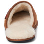 Alpine Swiss Mens Suede Memory Foam Scuff Slippers Comfort Slip On House Shoes slippers