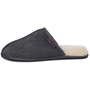 PRACTICAL – The backless design allows for easy slip on entry to quickly put these on and relax at home.Alpine Swiss Mens Suede Memory Foam Scuff Slippers Comfort Slip On House Shoes