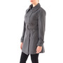 Alpine Swiss Keira Womens Trench Coat Double Breasted Wool Jacket Belted BlazerFIT - The removable waist belt creates a super flattering shape, please see size chart in images to find your perfect fit.