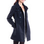 WARM WOOL BLEND – The wool blend shell and satin lined interior offers breathable warmth in cool temperatures. 30% Wool 70% Polyester Alpine Swiss Keira Womens Wool Double Breasted Belted Trench Coat