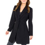 Lightweight For a Fitted Look Alpine Swiss Stella Womens Wool Single Button 7/8 Length Overcoat