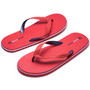 Alpine Swiss Men's Flip Flops | Ultra-light Thin EVA foam Sandals for Beach Pool Everyday Wear | Simple Flexible Flip Flops for Men Size Size 9 Red