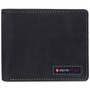 Alpine Swiss Mens Commuter RFID Bifold Wallet 2 ID Windows Divided Bill Section Size One Size Charcoal