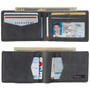 Alpine Swiss Mens Slimfold Wallet RFID Blocking Genuine Leather Thin Bifold FPW UPC