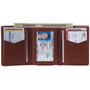 Alpine Swiss Mens Leon Trifold Wallet RFID Safe Genuine Leather Comes in a Gift Box LEON TRIFOLD – MSRP $45 – We have designed our Trifold wallet to be as small as possible while fitting the optimal amount of cash, cards, receipts and essentials we tend t