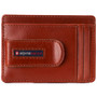 Alpine Swiss Mens RFID Safe Money Clip Wallet Minimalist ID Window Card Case FPW Size One Size Tan