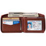 Alpine Swiss Logan Zipper Bifold Wallet | All-Around Zip Closure | 13 Card Slots 2 Bill Sections | RFID Protected Premium Leather | Gift Box COMPLETE ALL-AROUND SECURITY: Full perimeter zipper locks everything inside—no more worrying about cards or cash s