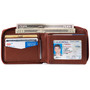 Alpine Swiss Logan Zipper Bifold Wallet For Men or Women RFID Safe Comes in a Gift Box LOGAN ZIPPER BIFOLD – MSRP $45 – RFID protection against electronic theft of your credit cards and identity. Secure all round zipper closure on our Logan bifold protect