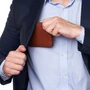 RFID PROTECTION INCLUDED: Advanced RFID blocking technology creates an invisible shield around your credit cards and personal information, preventing electronic pickpocketing and unauthorized scanning. The protection works seamlessly without affecting nor