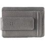 Alpine Swiss Mens RFID Safe Magnetic Money Clip Wallet Slim Front Pocket Wallet Size One Size Gray