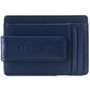 Alpine Swiss Mens RFID Safe Magnetic Money Clip Wallet Slim Front Pocket Wallet Size One Size Blue