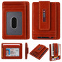 Alpine Swiss Harper Mens RFID Slim Money Clip Front Pocket Wallet Minimalist Leather ID Card Holder