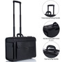 Alpine Swiss 19 Wheeled Briefcase Rolling Case Sales Sample Pilot Lawyer Attache UPC