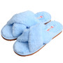 Alpine Swiss Women Fuzzy Fluffy Faux Fur Slippers Memory Foam Indoor House Shoes Womens fuzzy slippers fluffy faux fur plush fleece furry shearling warm soft cross band open toe comfort lightweight cozy indoor bedroom house sandals slides slip on anti-sli