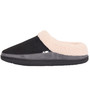 DESIGN – The upper is crafted from soft and warm microfiber and felt, accented with sherpa lining. The slip-on entry allows you to easily slide these on or off. The clog design with the high back prevents your foot from sliding out.Alpine Swiss Mens Memor