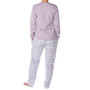 DESIGN – The pajama top is a long sleeve top with a crew neck collar. The warm polar fleece pajama bottoms have pockets and an elastic waistband with a drawstring to adjust for your best fit. Alpine Swiss Womens Pajama Set Long Sleeve Shirt and Polar Flee