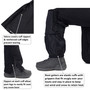 Alpine Swiss Mens Waterproof Snowboard Ski Snow Pants with Removeable Suspenders snowboarding-pants