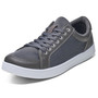 Alpine Swiss David Mens Fashion Sneakers Lace Up Low Top Retro Tennis Shoes Size Size 10 Gray