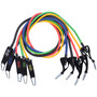 Alpine Swiss Exercise Resistance Bands with Handles Workout Fitness Tube Bands UPC