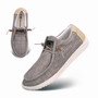 COMFORTABLE – The lightly padded collar is comfortable around the ankle. The lightly padded insole and super flexible outsole allows for comfortable range of motion.Alpine Swiss Flynn Mens Boat Shoes Casual Slip On Moccasin Loafers Sailing Deck Shoe So Li