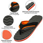 Alpine Swiss Joel Men’s Flip Flops | Lightweight Thong Sandals | Comfortable EVA Anti-Slip Insole | Beach & Indoor Outdoor Shoes ULTIMATE COMFORT & ANTI-SLIP DESIGN: Experience superior comfort with these flip flops, featuring a responsive EVA foam insole
