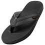Alpine Swiss Trey Mens Flip Flops | Cushioned Thong Beach Sandals for Men | Non-Slip Soles Mens Shoes Everyday Wear | Arch Support & Heel Cupping | Durable Treaded Sole | Faux Leather Strap Sandals