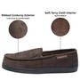 Alpine Swiss Wide Mens Slippers Steve Moccasin House Shoes Memory Foam Insole Corduroy Slip-On Terry Lining Indoor Outdoor Non-Slip Rubber Outsole slippers men's house for men mens shoes slipper indoor gifts who want nothing bedroom outdoor home size wide