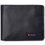 Alpine Swiss Mens Wallet for Men RFID Protected Leather Mens Wallet Spencer Bifold Divided Bill Section Gift Box 2 ID Windows 14 Card Storage Pockets Size One Size Glossy Nappa Black