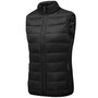 WATER RESISTANT – The nylon shell construction is durable and water resistant to keep you dry and cozy in transitional or cool weather.Alpine Swiss Jodie Womens Puffer Vest Lightweight Packable Quilted Vest Jacket