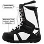 Alpine Swiss Men's Snowboard Boots | Waterproof, Custom-Fit Liner, Medium Flex for All-Mountain Riding, Winter Snow Boots UPC