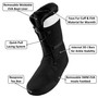 Alpine Swiss Men's Snowboard Boots | Waterproof, Custom-Fit Liner, Medium Flex for All-Mountain Riding, Winter Snow Boots Snowboard Boots Mens Apparel : Winter Sports Gear : Boots