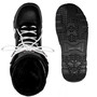 SMART DESIGN – Medium flex level with flex notches making these boots great for all mountain riding. Exterior features traditional lacing system with double posted lace hooks. Rubber anti-grinding outsoles with ice spikes are durable and have good grip. C